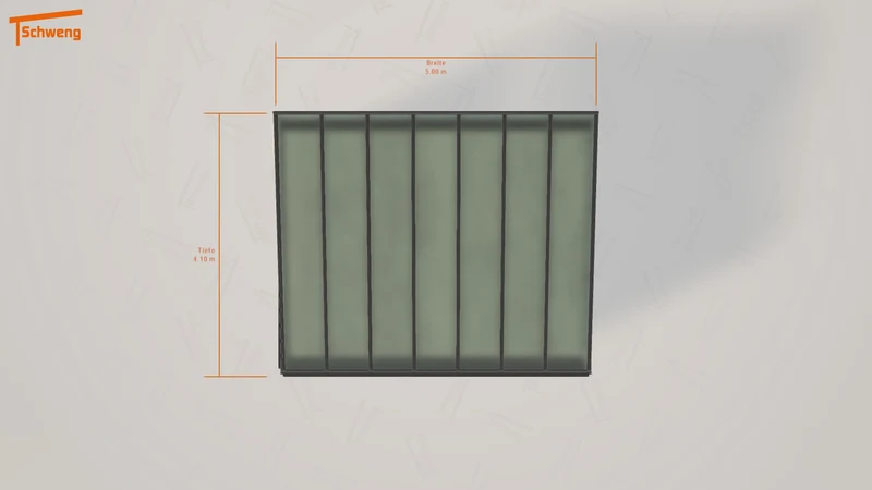 #DE Schweng Terrassenüberdachung S400 (ID 9wddn9)