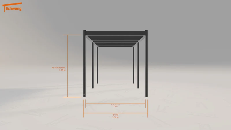 #DE Schweng Flachdachcarport C600 (ID w3rpg7) #MTG