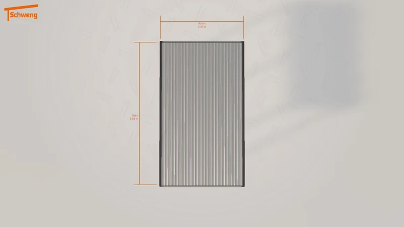 #DE Schweng Flachdachcarport C600 (ID w3rpg7) #MTG