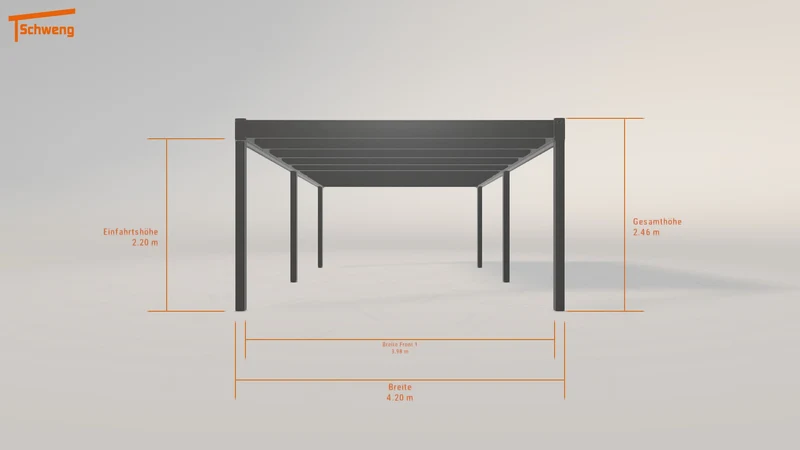 #DE Schweng Flachdachcarport C600 (ID 9wd5j5) #MTG