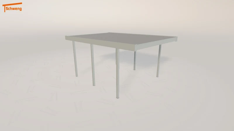 #DE Schweng Flachdachcarport C600+ (ID qd3nq7) #MTG