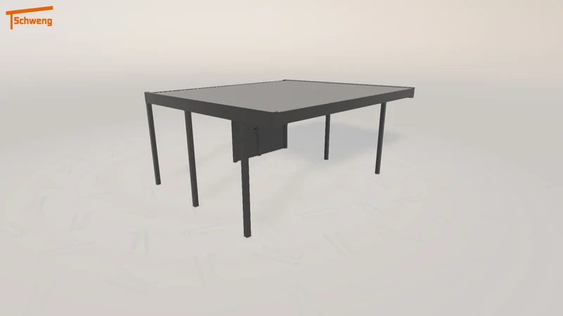 #DE Schweng Flachdachcarport C600+ (ID n53nw5) #MTG