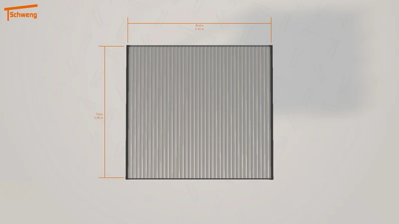 #DE Schweng Flachdachcarport C600+ (ID n53nw5) #MTG