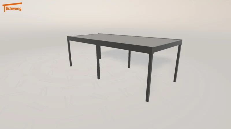 #DE Schweng Flachdachcarport C600 (ID qd3j2v) #MTG