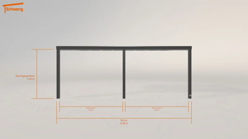 #DE Schweng Terrassenüberdachung S400 (ID rj3wrz)