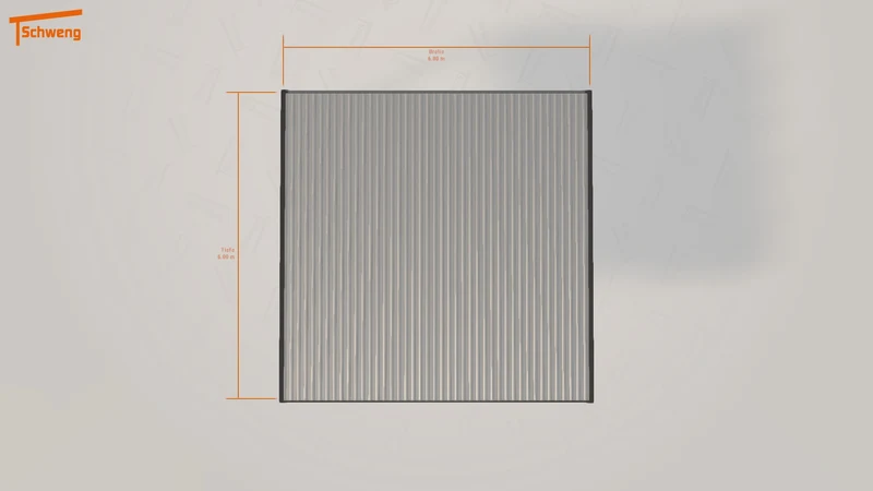 #DE Schweng Flachdachcarport C600 (ID 5mgwrq) #MTG
