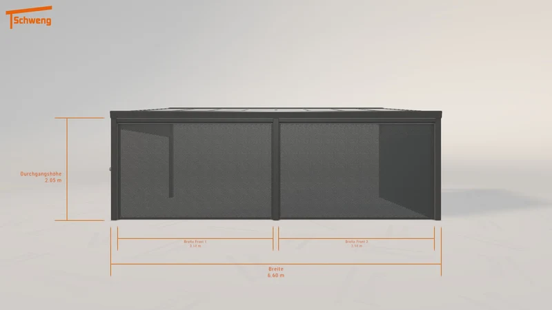 #DE Schweng Terrassenüberdachung S400 (ID dvwqvq)