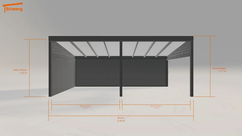 #DE Schweng Terrassenüberdachung S400 (ID dvwqvq)