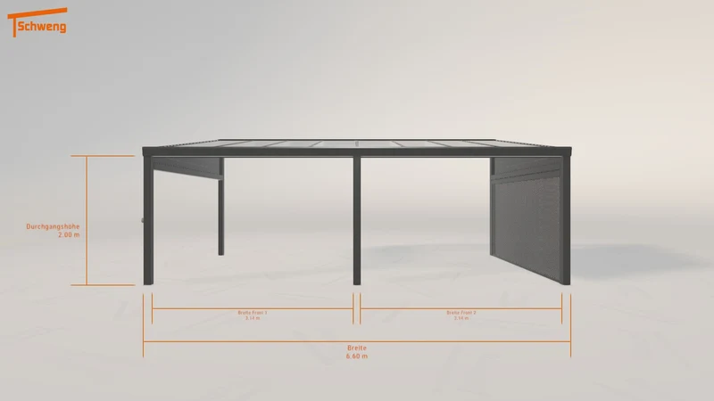 #DE Schweng Terrassenüberdachung S400 (ID 42gx2y)