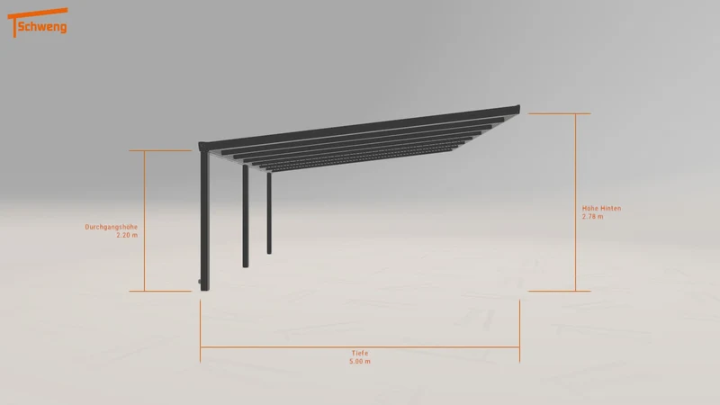 #DE Schweng Terrassenüberdachung S400 (ID v4djxb)