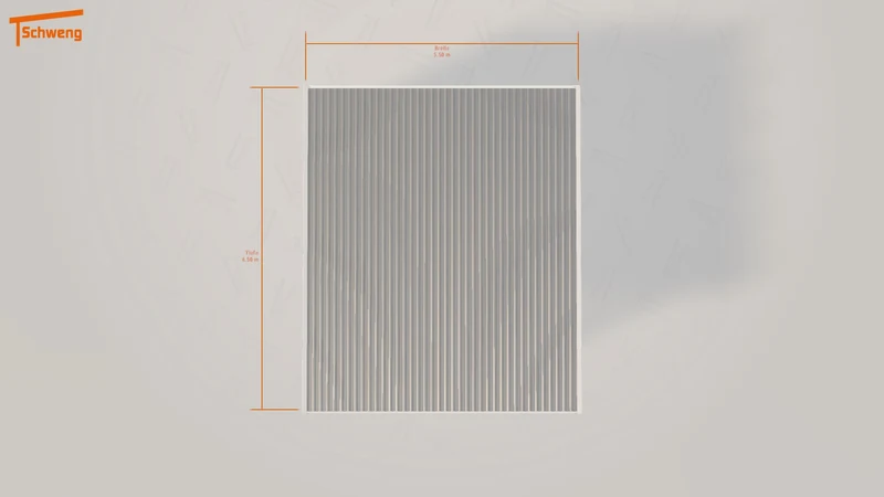 #DE Schweng Flachdachcarport C600+ (ID w3r2zw)