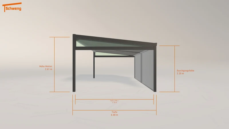 #DE Schweng Terrassenüberdachung S400 (ID g7bb88)