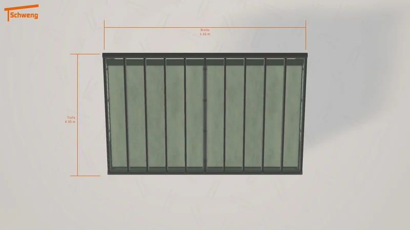 #DE Schweng Terrassenüberdachung S400 (ID g7bb88)