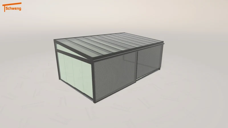 #DE Schweng Terrassenüberdachung S400 (ID 9wddy9)
