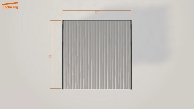 #DE Schweng Flachdachcarport C600+ (ID 5mgdb4) #MTG