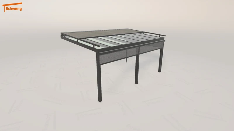 #DE Schweng Terrassenüberdachung S400 (ID 9wd59p)