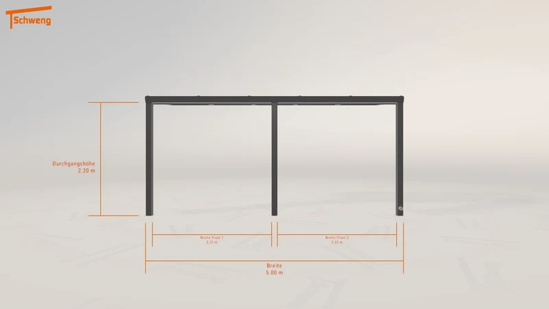 #DE Schweng Pultdachcarport S350 (ID 2qgkmg) #MTG