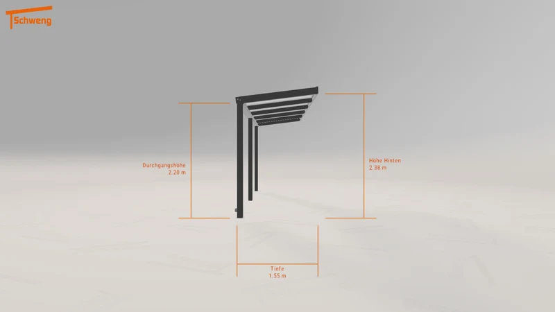 #DE Schweng Pultdachcarport S350 (ID 2qgkmg) #MTG
