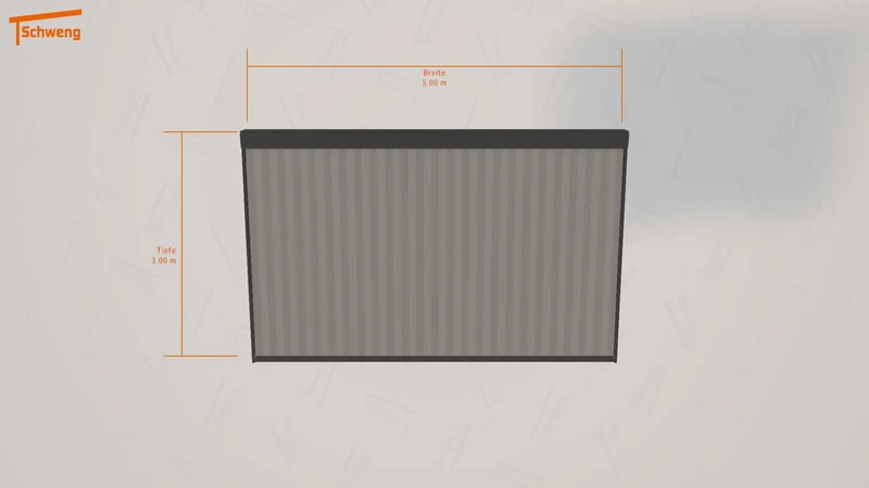 #DE Schweng Terrassenüberdachung S400 (ID qd3nzy)