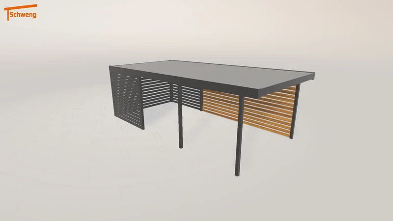 #DE Schweng Flachdachcarport C600 (ID w3rpv4) #MTG