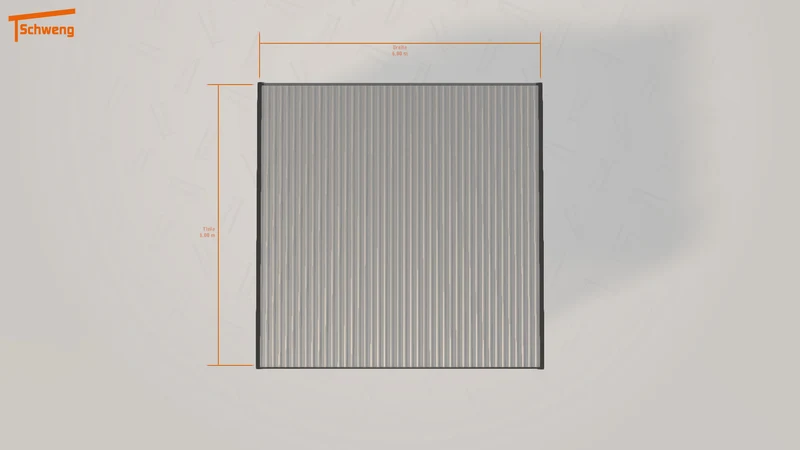 #DE Schweng Flachdachcarport C600+ (ID rj3wwp) #MTG