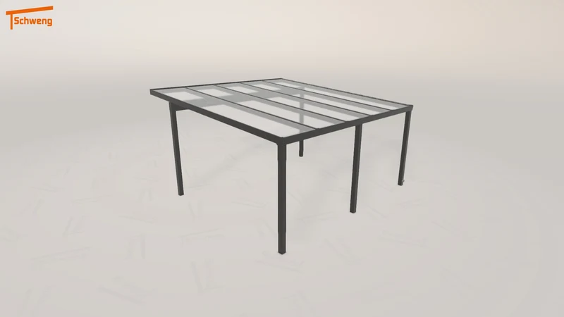 #DE Schweng Pultdachcarport S400 (ID ygknrp)