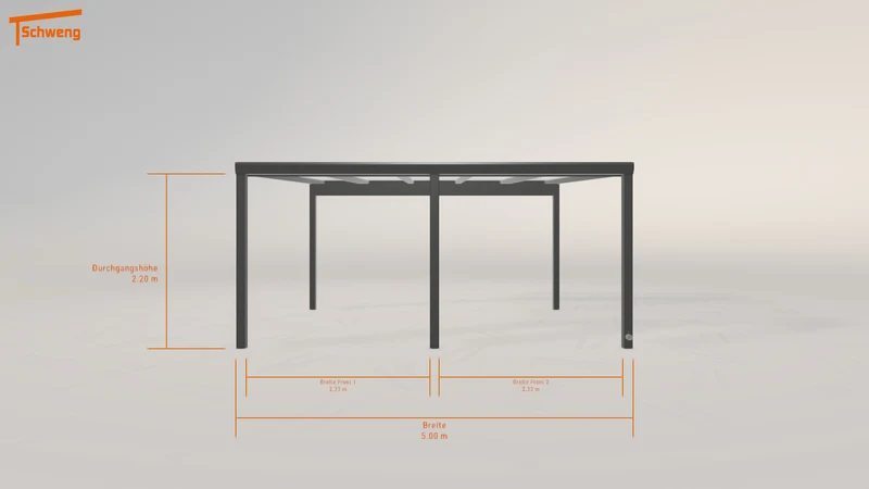 #DE Schweng Pultdachcarport S400 (ID ygknrp)