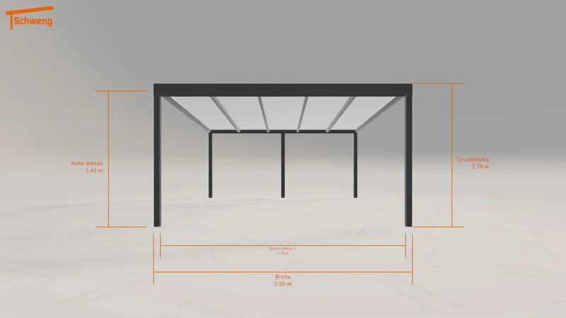 #DE Schweng Pultdachcarport S400 (ID bk8gzq)