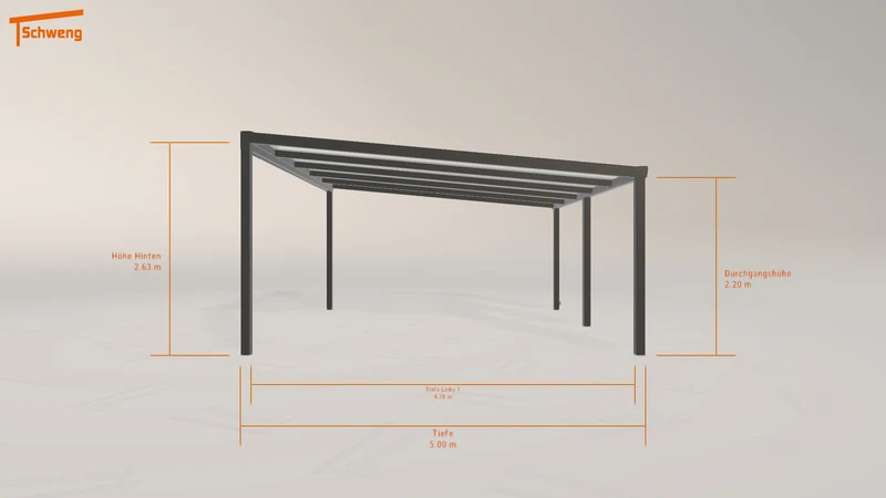#DE Schweng Pultdachcarport S400 (ID bk8gzq)