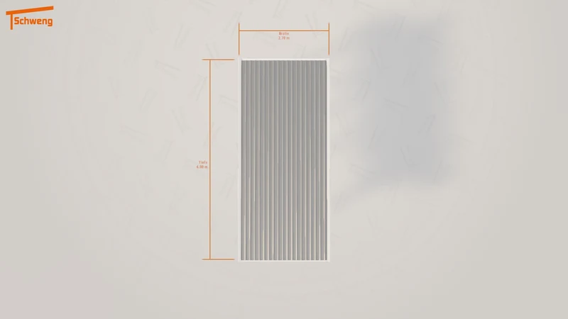 #DE Schweng Flachdachcarport C600 (ID w3rn44) #MTG