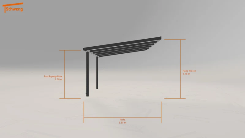 #DE Schweng Terrassenüberdachung S350 (ID x7kndn)