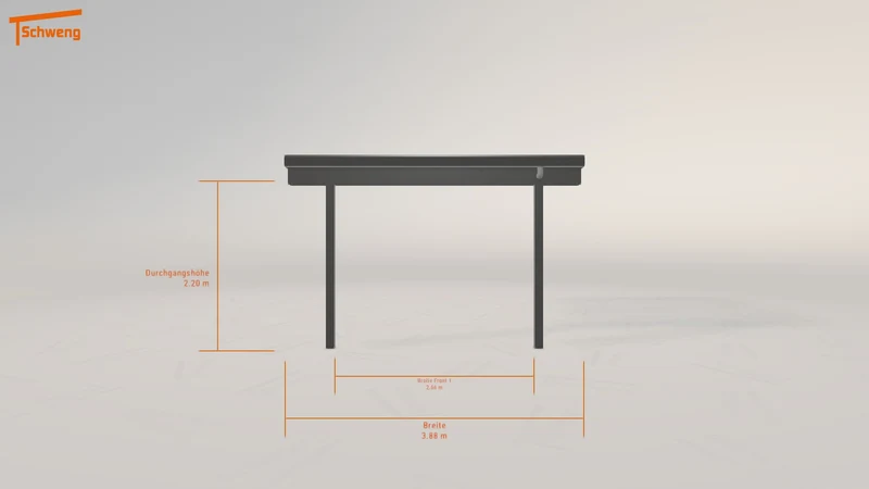 #DE Schweng Terrassenüberdachung S400 (ID 33g8d9)