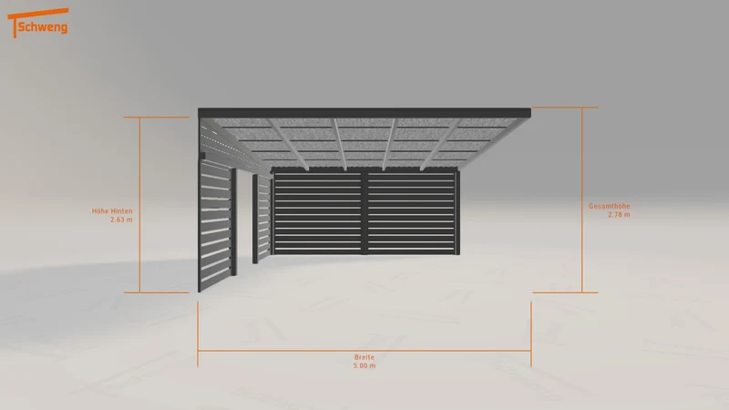 #DE Schweng Pultdachcarport S400 (ID pb3vkk) #MTG