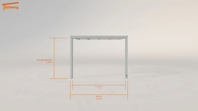 #DE Schweng Terrassenüberdachung S350 (ID x7kzm8)