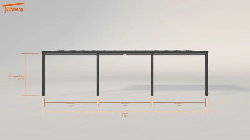 #AT Schweng Terrassenüberdachung S350 (ID g7b3kd)