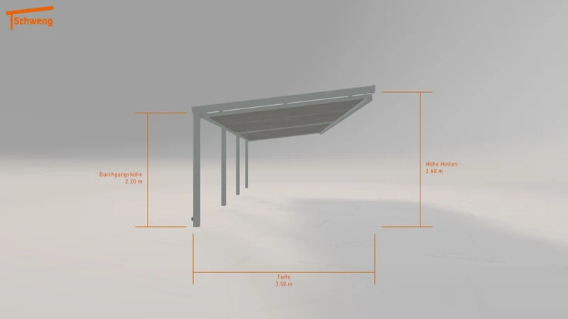 #AT Schweng Terrassenüberdachung S350 (ID k23q5d)