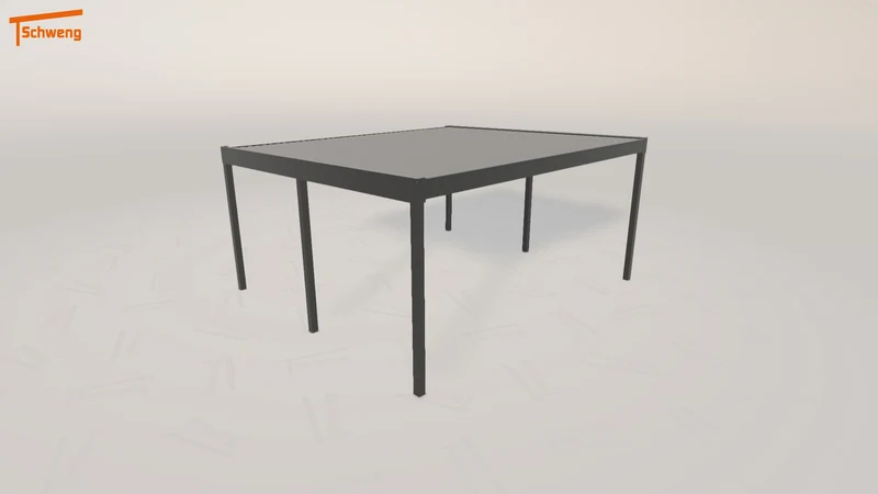 #DE Schweng Flachdachcarport C600 (ID bk88qp) #MTG