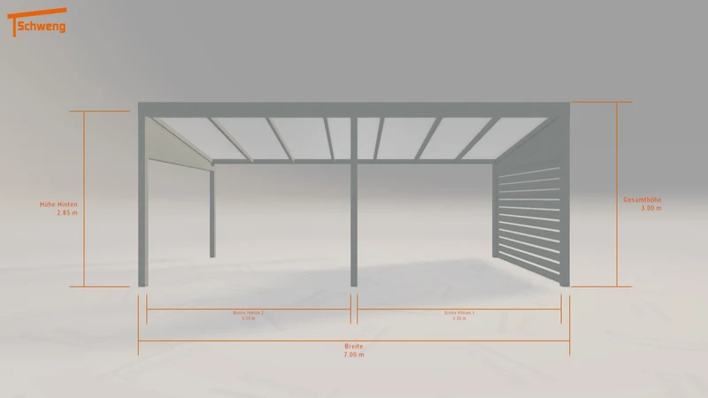 #DE Schweng Pultdachcarport S350 (ID v4dpnq) #MTG