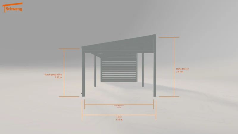 #DE Schweng Pultdachcarport S350 (ID v4dpnq) #MTG