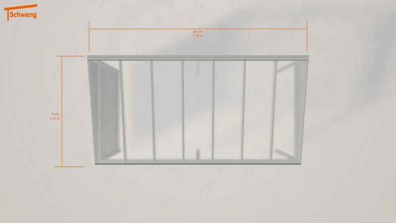 #DE Schweng Pultdachcarport S350 (ID v4dpnq) #MTG