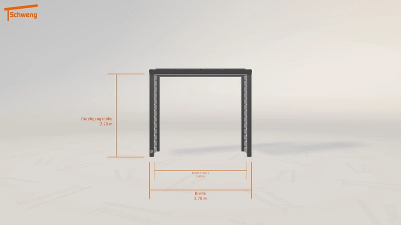 #DE Schweng Terrassenüberdachung S350 (ID 42gk75)