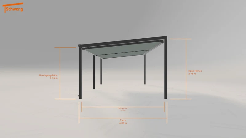 #DE Schweng Terrassenüberdachung S400 (ID dvw5qr)