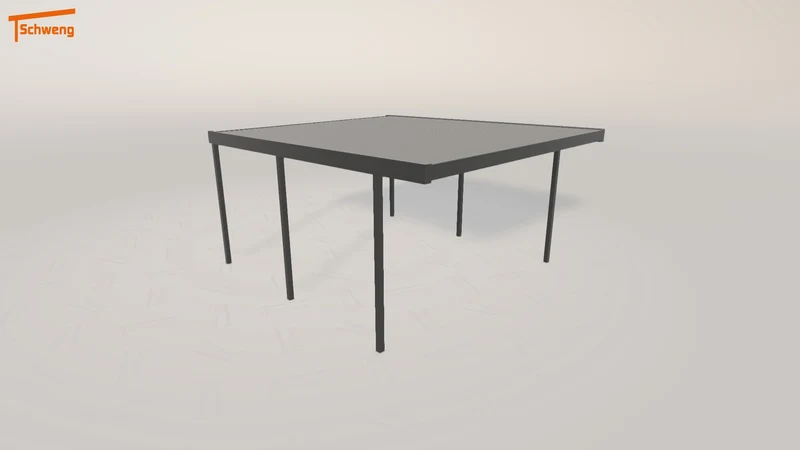 #DE Schweng Flachdachcarport C600 (ID n537vj) #MTG