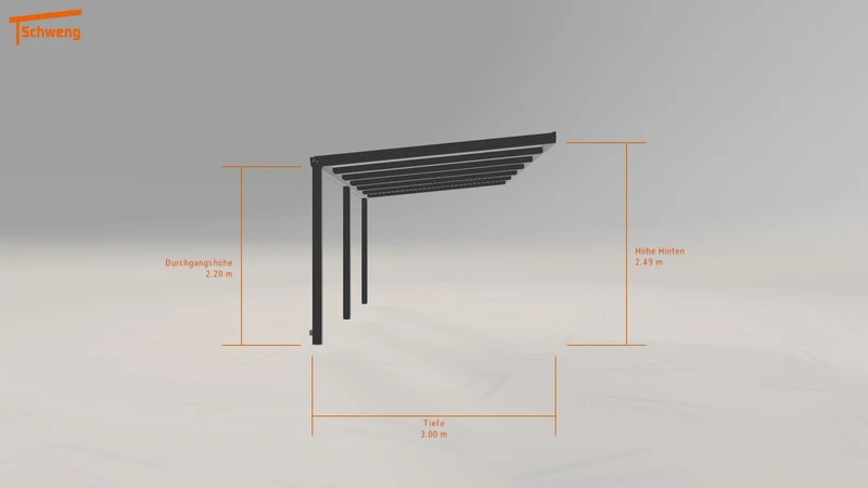 #DE Schweng Terrassenüberdachung S350 (ID bk89dm)