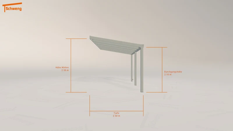 #DE Schweng Terrassenüberdachung S400 (ID mj3p93)