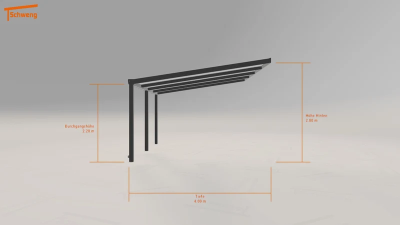 #DE Schweng Terrassenüberdachung S400 (ID rj33xg)