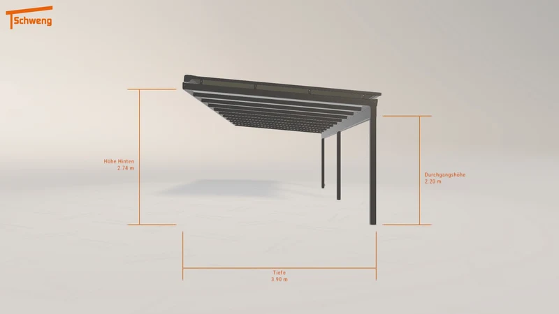#AT Schweng Terrassenüberdachung S400 (ID g7bbvq)