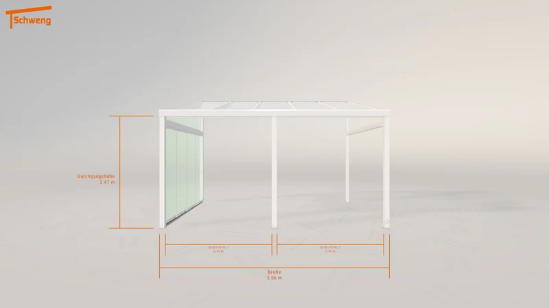 #DE Schweng Terrassenüberdachung S400 (ID 2qgg4d)