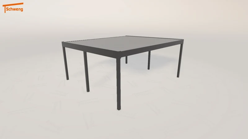 #DE Schweng Flachdachcarport C600+ (ID pb3d7b) #MTG
