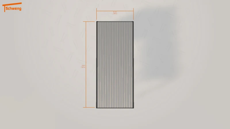 #DE Schweng Flachdachcarport C600 (ID qd3ngz) #MTG
